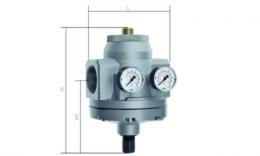 Pressure regulators, pilot controlled - Standard, up to 50,000 l/min - serie 8