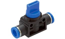 Válvulas de 3-2 vias com conexão push-in