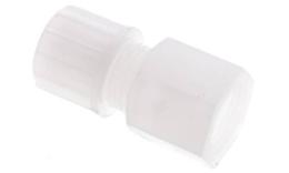 Straight plug-in couplings, female thread, PVDF