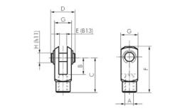 Gaffels tekening