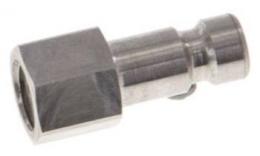 Installez NW 2.7 avec du fil intérieur M 5. en acier inoxydable 1 4404 (acier inoxydable)