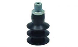 Jeu de ventouses, diamètre 29 mm avec filetage extérieur R 1/8