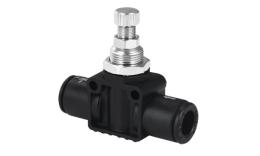 Válvulas de control de caudal push-in