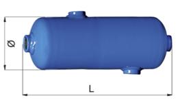Painted air receiver - 10 - 15L drawing