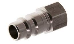 Insteeknippel NW 7,2 RVS, G1-4