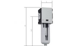 Aktivkohlefilter der Pneuparts-Serie, bis zu 2500 l-min