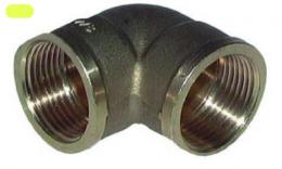 Knee 90 ° with internal wire brass 2