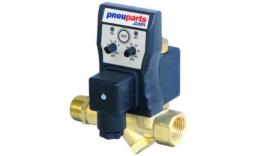 FLUIDRAIN-COMBO, Time-controlled condensate drain with integrated ball valve, 1/2" BSP, 230VAC 