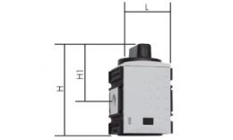 Kogelkranen met ontluchting Pneuparts-serie 0-1, tot 25000 l/min