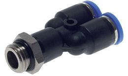 Y push-in screw-in coupling O-ring