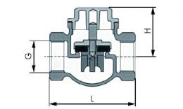 Non-return valve heavy construction