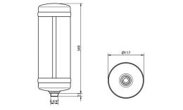 Aluminium ketel 3L - Tekening