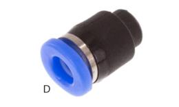 IQS - End cap closure pipes mini - dimensions IQS - End cap closure pipes mini - dimensions