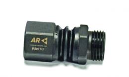 Kugelgelenk für Vakuumsauger G1 / 2 ", Außengewinde, Neopren