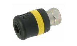 Safety slide coupling with female thread ORION