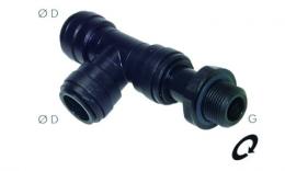 IQS - L push in screw-in coupling O ring large