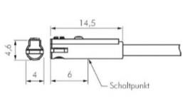 Sensorabmessungen vollelektronischer Sensor