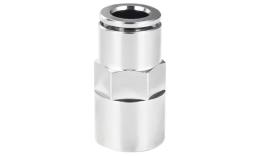 Push-in Straight Coupling, Female Thread