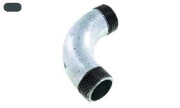 Curvatura 90 com rosca externa - Ferro fundido Curvatura 90 com rosca externa - Ferro fundido