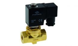 Solenoid valve 2-2 brass semi-direct G1-4