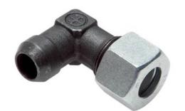 Knee-cutting ring couplings with welding connection Steel phosphated