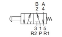 Compact manual valve 41P