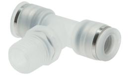 Acoplamentos TE parafusados push-in, PP