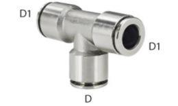 T push-in coupling, MSV - size