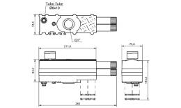 Multi-Stage Vacuum Ejector SKN Drawing