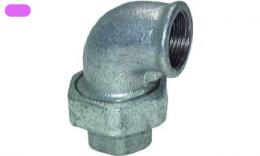 Three -piece knee, steel galvanized