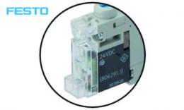 FESTO solenoid valve - connection with rectangular plug