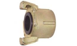 Sandstrahlenkupplungen mit Innendraht, 58 mm, temperamentvolles verzinktes Temperament