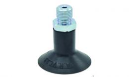 Flat suction cup round, diameter 33 mm with R 1/8 "outer thread