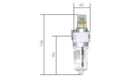 Micro oil nebulizer series 0, 1000 l-min