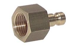 Mamelon plug-in NW 2.7 avec filetage femelle en laiton