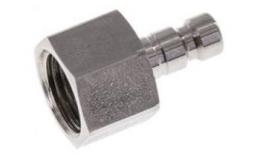 Installieren Sie NW 2.7 mit innerem Thread G 1/8 ''. Edelstahl 1.4404 (Edelstahl)