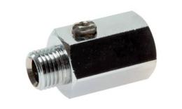 Brass mini-ball valve internal and external thread screwdriver operation