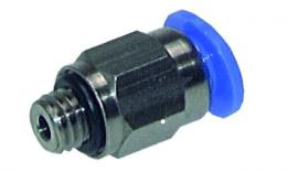 IQS straight push-in screw-in coupling mini