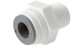 Push-in coupling straight with thread metric-2