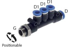 4-pos T distributor screw-in O-ring - dimensions 4-pos T distributor screw-in O-ring - dimensions