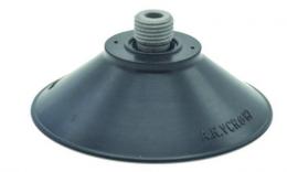Flat suction cup Round, diameter 82 mm with R 1/4 "outer wire