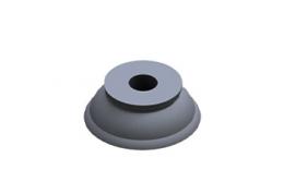 Flat suction cup round, diameter 20 mm