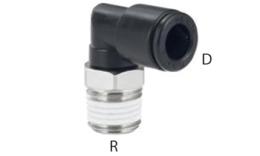 Top line knee screw-in coupling - size