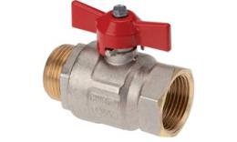 2-piece ball valves with full flow butterfly