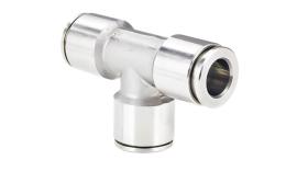 Push-in T-fitting, RVS Push-in T-fitting, RVS