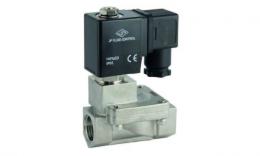 Electrovanne 2-2 en acier inoxydable indirecte G1-2