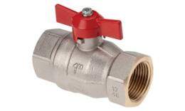 2-piece ball valve with full passage, Butterfly