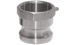 Insert knots with internal wire, type A, stainless steel