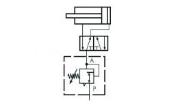 Pressure control valve - drawing