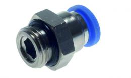 Straight push-in fitting o-ring